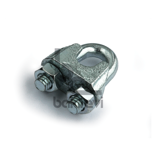 İZOLELİ ÇELİK HALAT KLEMENSİ