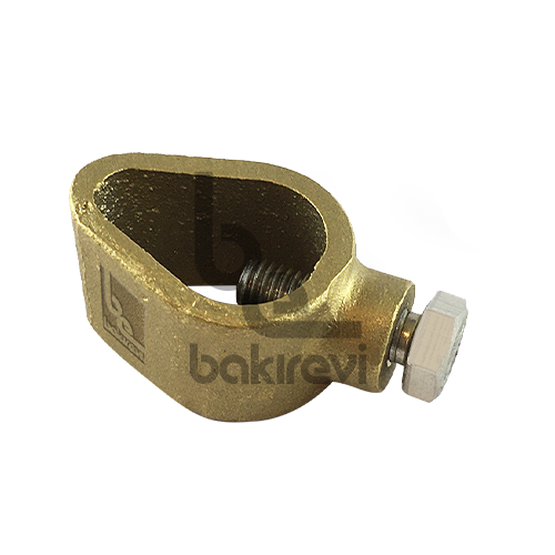 BRONZ ELEKTROD BAĞLANTI KLEMENSİ (VİDALI)