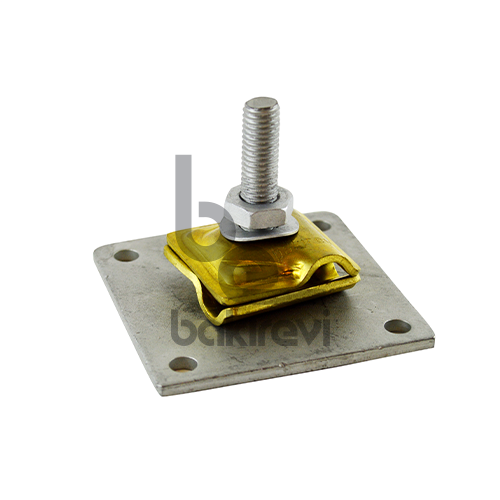 PİRİNÇ B TİPİ KLEMENSLİ YAKALAMA UCU TABANI