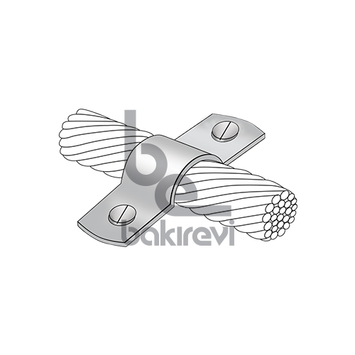 ÇİFT TUTUCULU GALVANİZ KROŞE