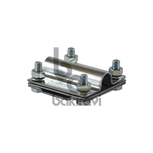 KARE TİP ELEKTRO GALVANİZ DEMİR ŞERİT EK KLEMENSİ